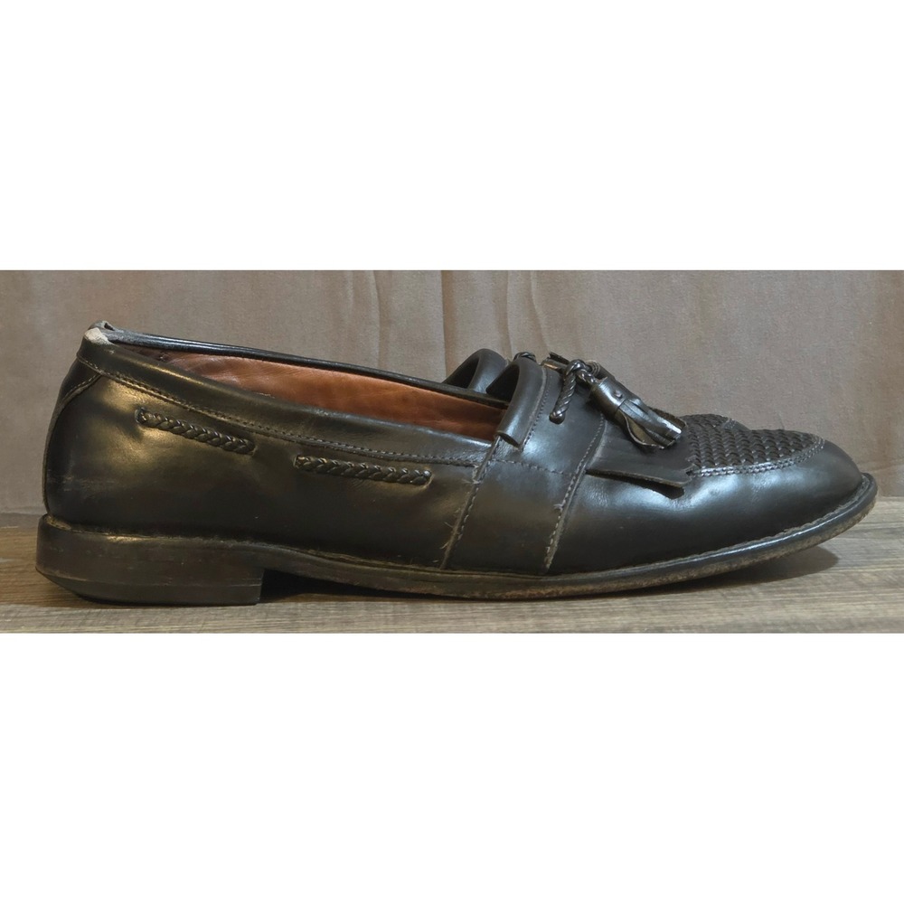 Allen Edmonds Cody Tassel Loafers Mens Size 12 Black